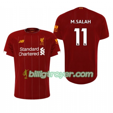 Billige Fotballdrakter Liverpool M.Salah 11 Hjemmedraktsett 2019/20 Kortermet